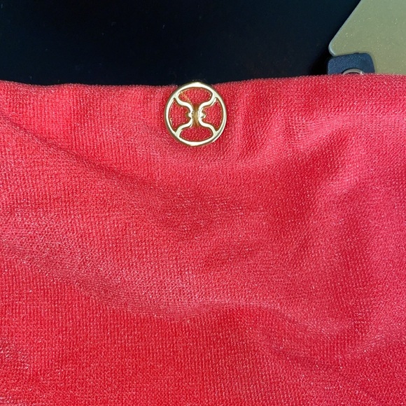 New - Never Worn - ViX - Bikini Bottoms - Jessica H. Pants Full Red Size L - Picture 3 of 6